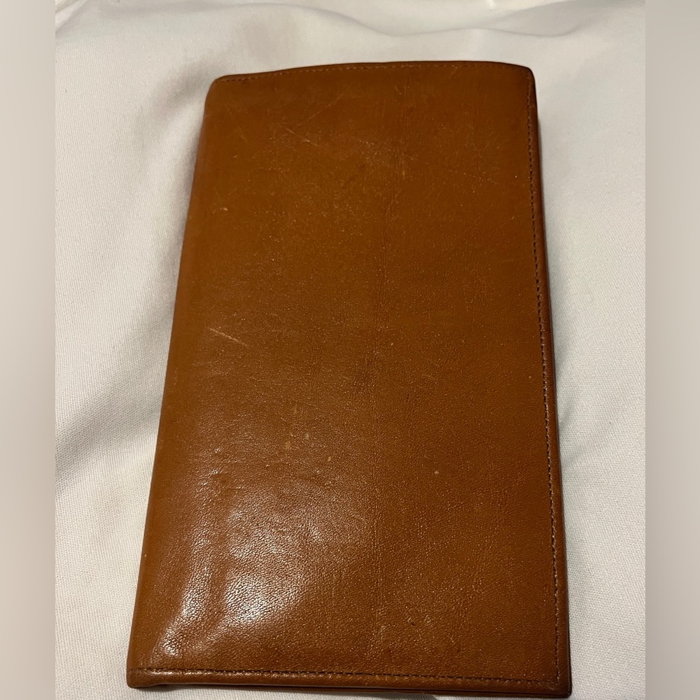 Swank Top Grain Cowhide Brown Leather Wallet